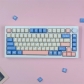 Dreamland 104+25 PBT Dye-subbed Keycaps Set Cherry Profile for MX Switches Mechanical Gaming Keyboard